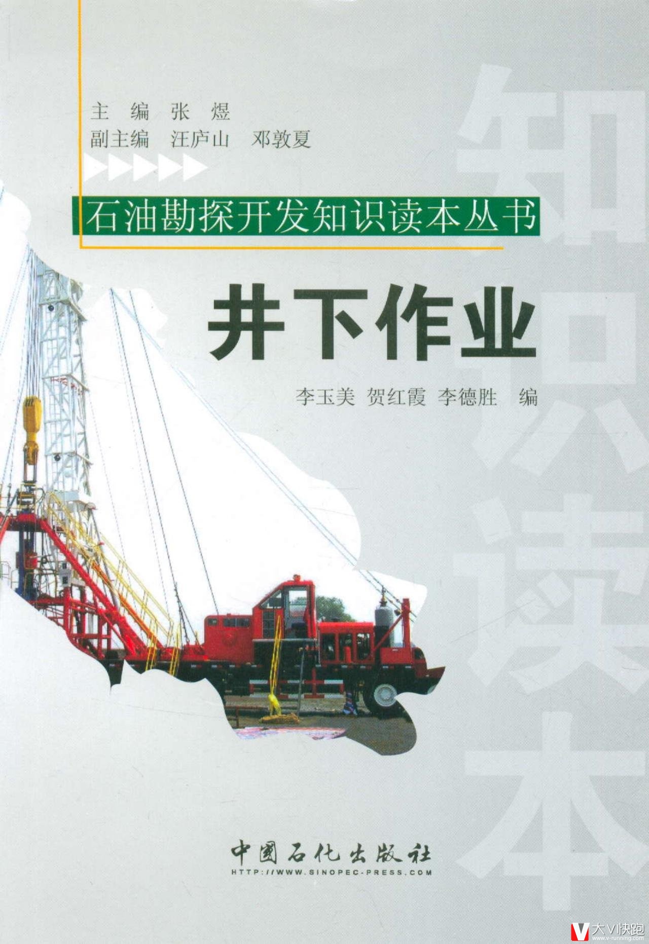 井下作业石油勘探开发知识读本丛书李玉美、贺红霞、李德胜、张煜(主编)中国石化出版社